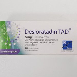 DESLORATADIN TAD 5 mg Filmtabletten